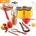 thumbnail image 1 of Canning Supplies Kit with Can Holder Can Wrench Can Lifter Lid Lifter Funnel Can Opener Bubble Wand for Kitchen, 1 of 9