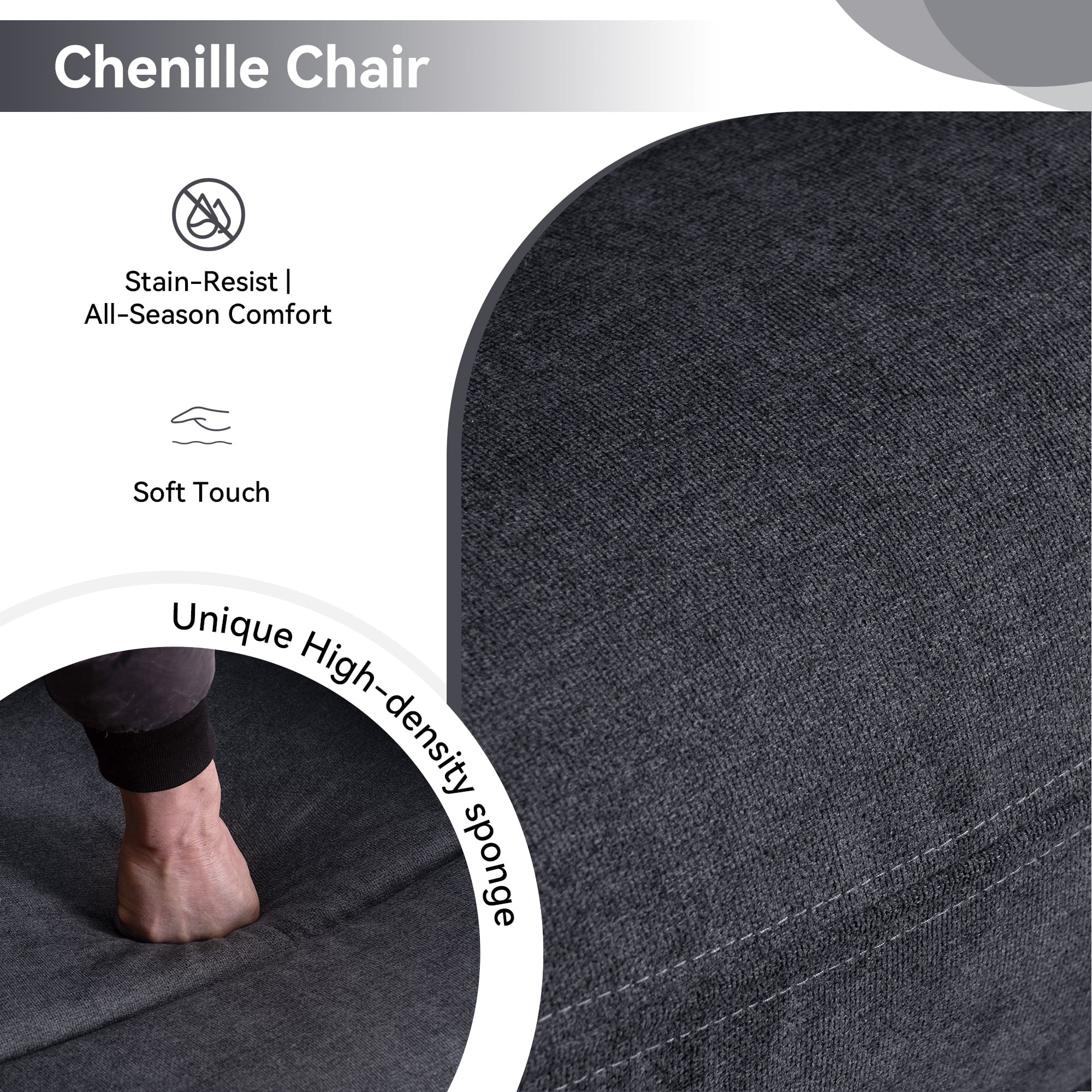 NEW 160°Recliner Chair for Elderly -Manual Push Back Reclining Chair with 8-Point Massage & Heating, Remote Control, Side Storage Pockets for Living Room, Bedroom, Black