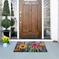 thumbnail image 5 of Yayeee Doormat for Indoor Entrance 32" x 20" Non Slippery Floor Rug, Orange Colorful Flowers, 5 of 8