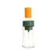 thumbnail image 1 of Fiudx Botella de Aceite de Vidrio, Prensa Multifuncional para Controlar El Aceite, Cepillo para Aceite de Alta Temperatura, Diseño Visible, Esencial para La Cocina, Fácil de Verter, Sin Embudo, Juego, 1 of 3