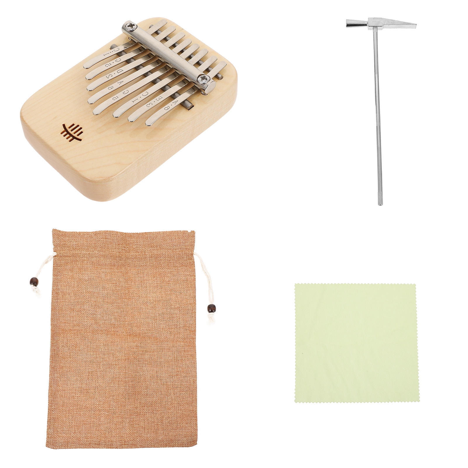 KHBUAB Finger Thumb Piano Portable Kalimba for Beginners Leisure 1Pcs