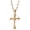 B, variant on Unisex Adjustable Charm Necklace, Anti-Tarnish Copper Pendant for Religious Occasions & Casual Outfits