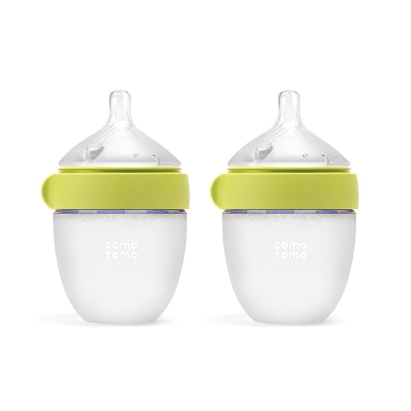 Biberón Comotomo Silicone Gen 2 con tetina de flujo lento de 150 ml