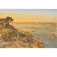 thumbnail image 3 of William Simpson 18x14 Black Modern Framed Museum Art Print Titled - Allahabad, from the Right Bank of the Jumna (1865), 3 of 5