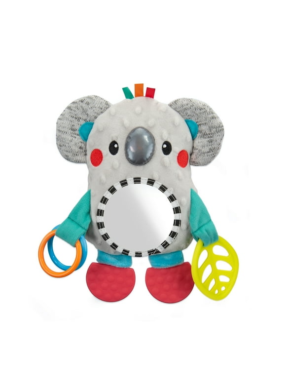 Sassy Koala Mirror Sensory Hanging Stroller Baby Toy - 0+ Months