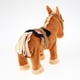 thumbnail image 4 of Caballo Eléctrico Camina y Caballo Relleno una Correa , Naranja Yotijar Juguete del Caballo Caminante, 4 of 10