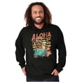 thumbnail image 5 of Vintage Aloha Hawaii Beach Flower Hoodie Sweatshirt Women Men Brisco Brands S, 5 of 6