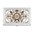 thumbnail image 1 of flower   repeat illustration pattern business card holder case pocket box wallet, 1 of 3