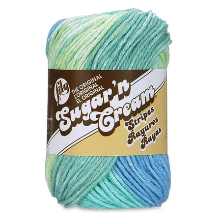 UPC: 0057355296466 | Lily Sugar N Cream Yarn – 2 oz 4-Ply Country Stripes