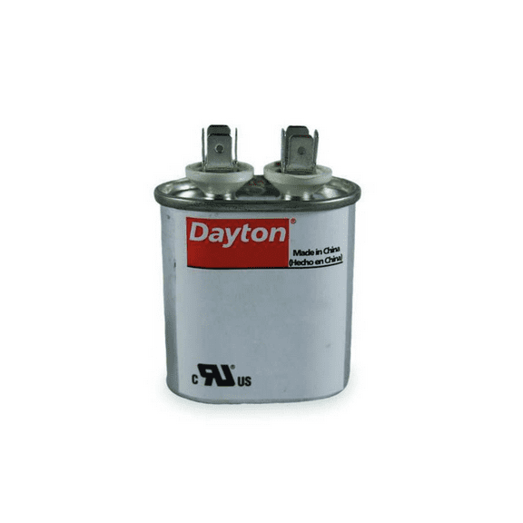 Motor Run Capacitor, 4 MFD, 2-3/4 In. H