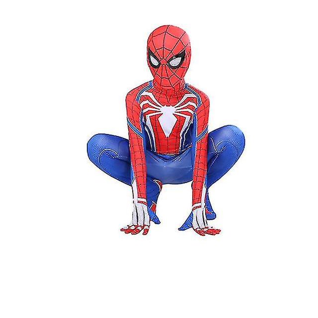 Disfraz Disfraz de Halloween Mono Spider Boy Man Body Set Vestido de fiesta-1 A110cm