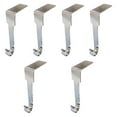 thumbnail image 3 of S SERENABLE 6Pcs Christmas Stockings Holder Hanger, Fireplace Stocking Hanger, Non Slip Metal Xmas Decoration Stocking Holders for Mantle Silver, 3 of 8