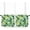 Green Yellow, variant on Tier Curtains 24 Inch Length, St. Patrick''s Day Irish Shamrocks Leaves Spring Plant Rod Pocket Short Kitchen Curtains 2 Panels, Farmhouse Window Treatment Tiers for Cafe Bathroom, 27.5\u201dx24\u201d