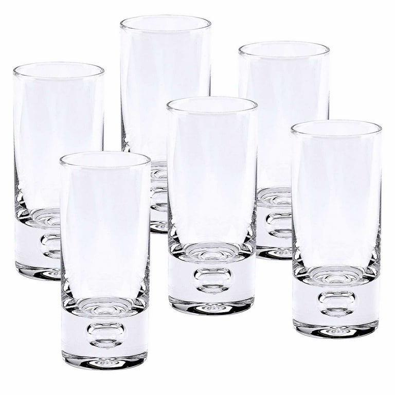Mouth Blown Crystal 6 Pc Shot Or Vodka Glass Set 3 Oz Mouth Blown Crystal 6 Pc Shot Or Vodka Glass Set 3 Oz