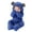 Blue-a, variant on Baby Jumpsuit Hooded Romper Outfits Cute Winter Clothes Boy Winter Clothes for Girls 12-18 Months