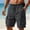 Dark Gray1, variant on Men's Cargo Shorts Quick Dry Stretch Elastic Waist Drawstring Casual Work Beach Shorts with Pockets Big and Tall M to 5XL