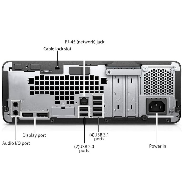 Restored HP ProDesk 600 G3 SFF Core i5 3.20GHz 16GB RAM 240GB SSD