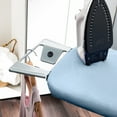 thumbnail image 4 of Seymour Home Products Adjustable Height, 4 Leg Ironing Board with Mesh Top and Iron Rest, Light Blue, 4 of 12