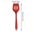 thumbnail image 2 of tooloflife Silicone Spatula Heat Resistant Kitchen Cooking Utensils Nonstick Cookware Red Slotted Turner, 2 of 6