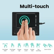 Perixx PERIPAD-501 Wired USB Touchpad, Portable Trackpad for Laptop and Desktop User, Black, Small Size