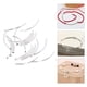 thumbnail image 5 of Abalorios De Tubo Curvo, Mano De Obra Exquisita Abalorios Espaciadores De Tubo De Fideos Curvos Para Pulseras ANGGREK Otros, 5 of 8