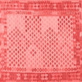 thumbnail image 1 of Ahgly Company Indoor Square Southwestern Red Country Area Rugs, 8' Square, 1 of 4