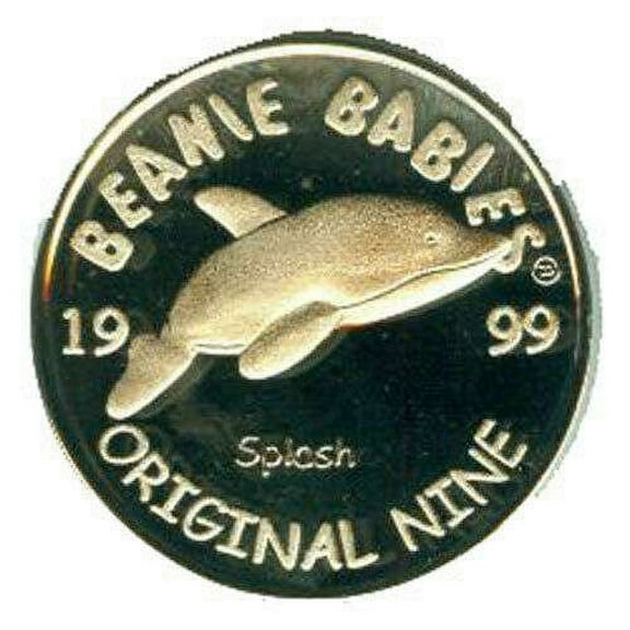 Beanie Babies Splash Silver Coin (No Packaging)