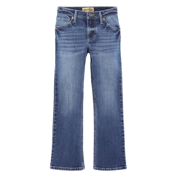 Botas vintage Jeans Wrangler 20X con corte acedera para niños