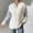 White, variant on Sweater Vest for Women V Neck Sleeveless Knit Solid Casual Ribbed Preppy Pullover Tops Black Free Size