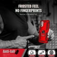 thumbnail image 6 of Motorola G Stylus 2022 Case (4G and 5G), Rosebono Hybrid Slim Colorful Armor Cover Case With Adjustable Integrated 360 Degree Rotating Ring Kickstand For Motorola G Stylus 2022 (Red), 6 of 6