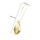 thumbnail image 2 of unbranded Aretes Colgantes De Concha Con Acabado Dorado Para Uso Diario Y Fiesta, 2 of 8