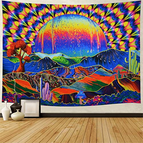 Trippy Tapestry Planet and Mountains Wall Tapestry Psychedelic Tapestry Mushrooms Cactus Wall Hanging Tapestry Mountian Tree Tapestries for Living Room Dorm Decor W59×H51 Trippy Tapestry Planet and Mountains Wall Tapestry Psychedelic Tapestry Mushrooms Cactus Wall Hanging Tapestry Mountian Tree Tapestries for Living Room Dorm Decor W59×H51