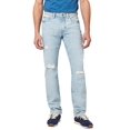 thumbnail image 1 of Buffalo David Bitton Men's Relaxed Straight Driven Jeans, Creased and Sanded, 30 34, 1 of 4