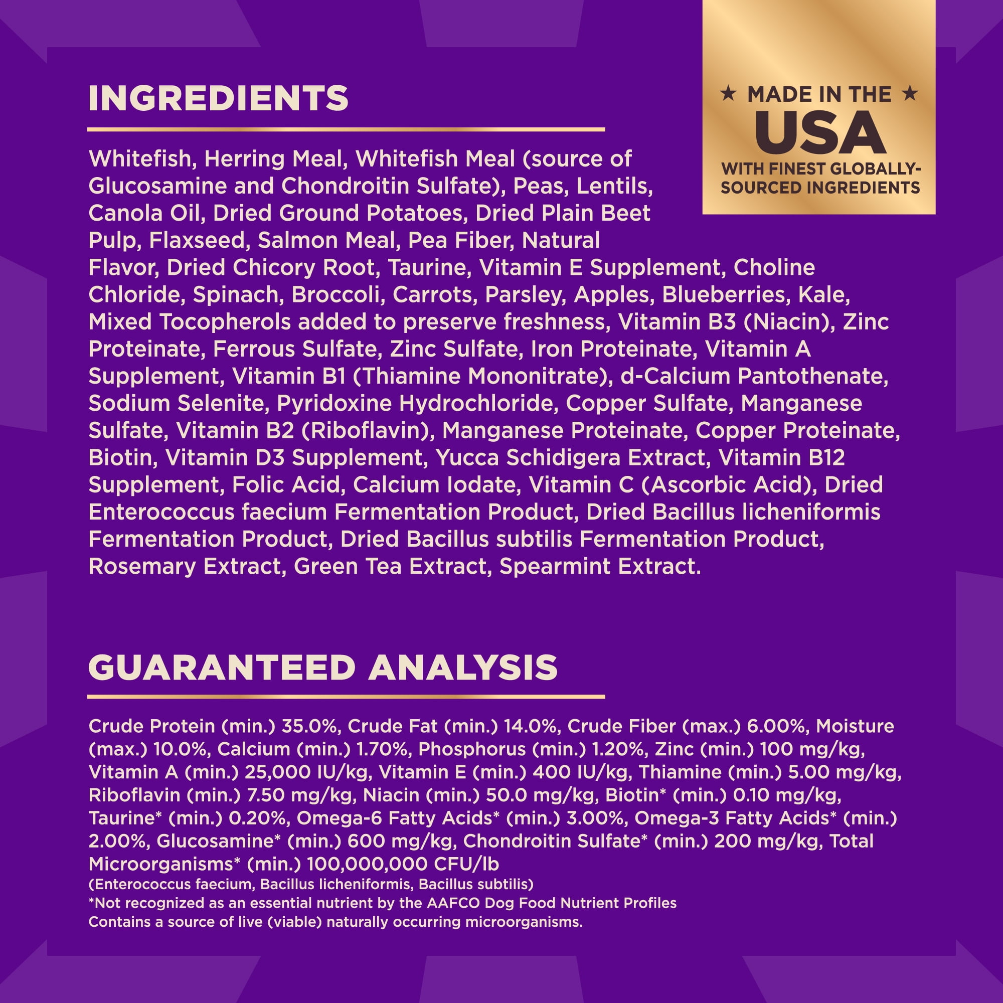 Wellness CORE+ Adult Dry Dog Food with Freeze Dried Pieces, Grain Free Kibble+, Natural, High Protein, Chicken Free, Whitefish, Herring, and Salmon Recipe, 10 lb Bag