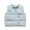 Blue Grey02, variant on LYMAYTER Infant down Vest Boys Girls Printed Warm Jacket for Kids Unisex Sleeveless Tank 3 Months-4 Years