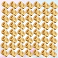 thumbnail image 4 of KAKOWELY 100pcs Thread Knurled Brass Threaded Heat Set Heat Resistant Insert Embedment Nut for 3D Printer (Golden),0.22"X0.18"X0.18", 4 of 5