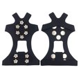 thumbnail image 1 of Crampones de 10 dientes para exteriores, cubierta antideslizante para zapatos de nieve, puntas para zapatos de nieve resistentes al desgaste de hielo y nieve Wmkox8yii jkg6571, 1 of 1