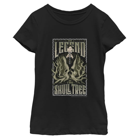 Girls Wednesday Pugsley Addams the Legend T Shirt