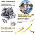 thumbnail image 2 of 231pcs Fishing Accessories Kit, Including Jig Hooks, Bullet Bass Casting Sinker Weights, Fishing Swivels Snaps, Sinker Slides, Fishing Set with Tackle Box, 2 of 5