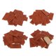 thumbnail image 5 of 20 etiquetas de cuero PU para ropa, accesorios de vestir UNA, 5 of 9