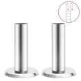 thumbnail image 3 of vidaXL Pool Ladder Handrail Bracket Set of 2 Silver 304 stainless steel, 3 of 4