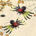 thumbnail image 3 of Hxoliqit Halloween Prank Toy Bar Atmosphere Layout Super Large Simulation Rubber Spider Funny Ornament Home Decoration Best Gift(Multi-color) for Holiday Decor, 3 of 5