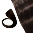 thumbnail image 3 of LELINTA 10"-22" Straight Single Light Weft 8pcs Full Head Set Clip In Human Hair Extension, 3 of 5