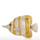 thumbnail image 1 of Murales de pared Decoración de peces Decoración de pared de hierro Adorno creativo Artesanía Marco de pared Caminar Colgante Vida marina - Amarillo, 1 of 5