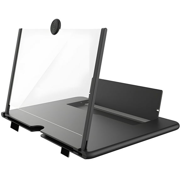 18 Inch Phone Screen Magnifier 3D HD, Screen Magnifier Holder for Cell Phone, Foldable Phone Stand, Reduces Eye Strain