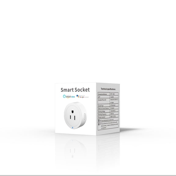 wifi bluetooth plug APP remote Alexa voice timing delay cycle switch 10A smart socket