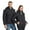 Black ⑤, variant on Dvprdro Unisex Heated Jacket for Men Women Warm USB Electric Puffer Coat 21-Zones 4 Control Thermal Long Sleeve Winter Cothing with No Battery