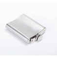 thumbnail image 6 of INTBUYING 7oz Pocket Hip Flask Steel Stainless Liquor for Men Drinking of Alcohol Whiskey Silver with Funnel, 6 of 10