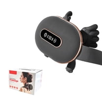 Neck Massager with Heat, Shiatsu Neck and Back Massager with 4D Kneading, Wireless Deep Tissue Massage for Shoulder and Cervical Pain Relief, Portable and Rechargeable for Home and Office