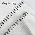 thumbnail image 3 of Lined Spiral Notebook B5 Black Journal 7.48'' X 10.18''-4 Pack 7mm College Ruled Hardcover Notebooks 160 Pages 100GSM Thick Paper for Note Taking School Office Supplies, 3 of 7